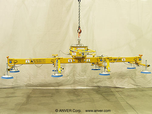 ANVER Eight Pad Self-Powered Mechanical Vacuum Lifter